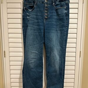 Good American Blue Boyfriend Jeans Relaxed Fit